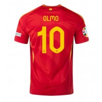 Maglie da calcio Spagna Dani Olmo #10 Prima Maglia Europei 2024 Manica Corta